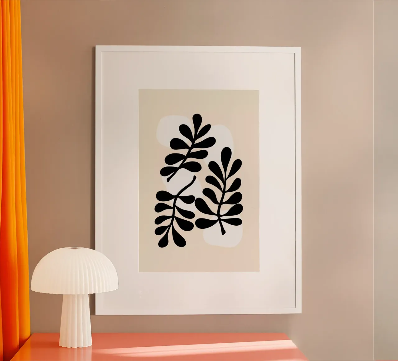 Frond poster con telaio in plastica da Galaxy Eyes