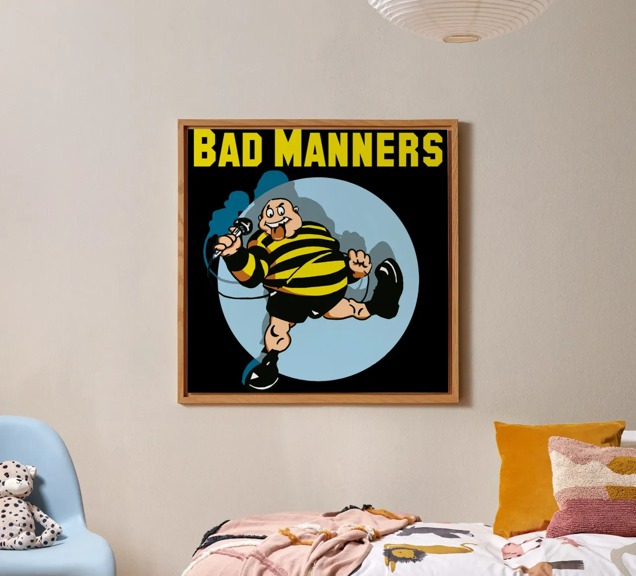 Bad Manners alluminio dibond da Rita Thompson Shop
