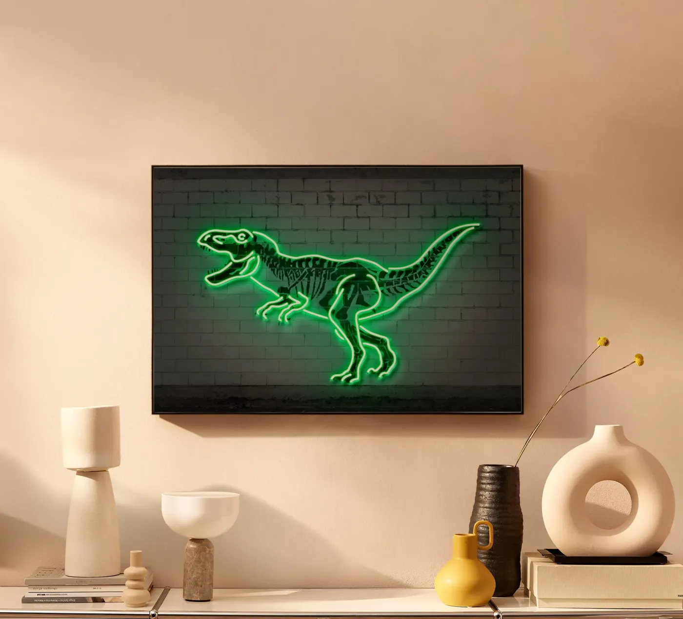 T-Rex Acryl-Glas von Octavian