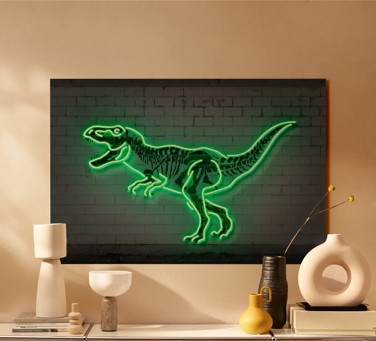T-Rex acrylic glass by Octavian