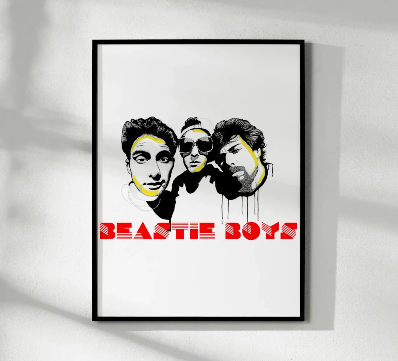 The Beastie Boys poster con telaio in plastica da Rita Thompson Shop