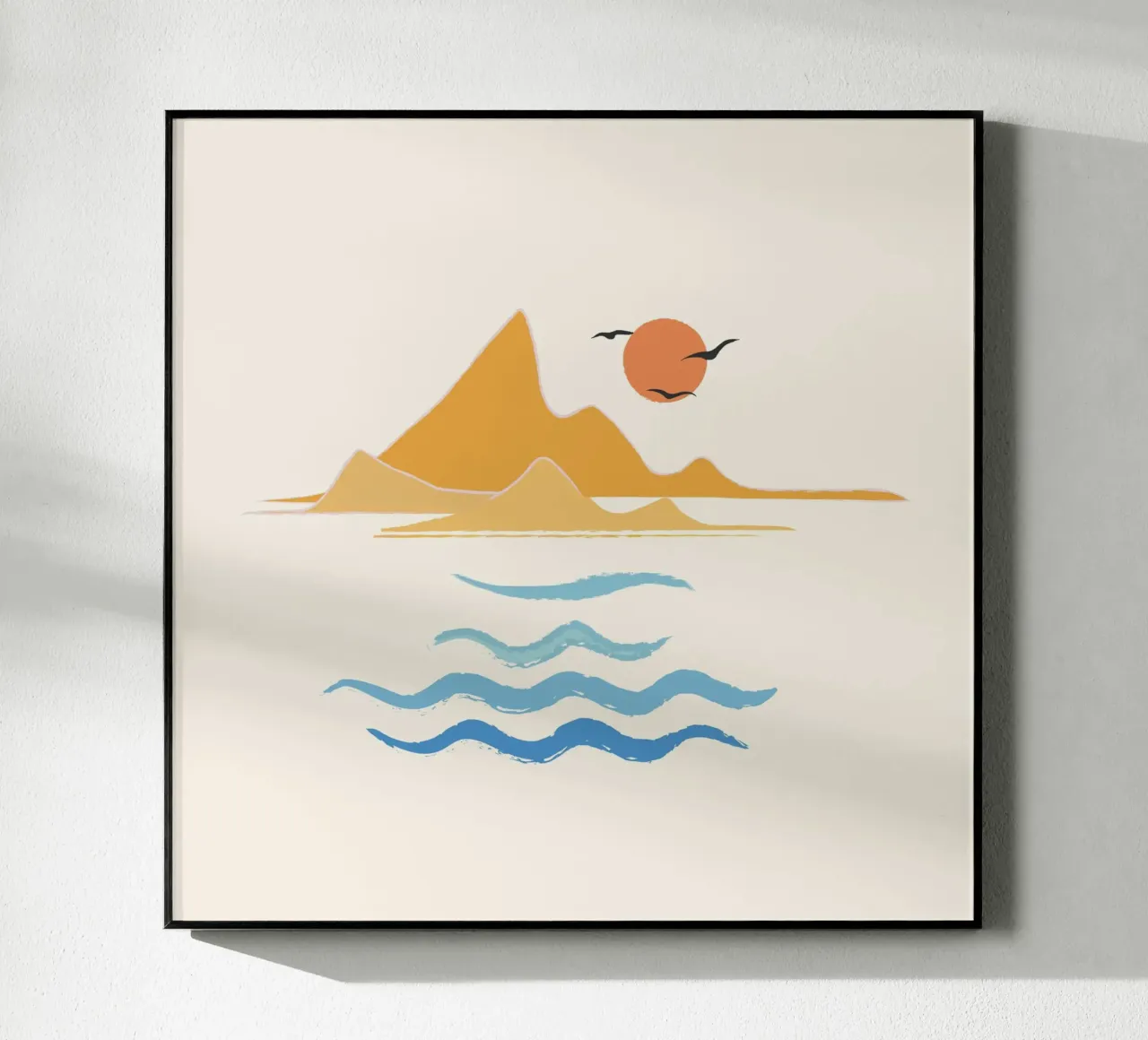 Minimalistic Summer III plexiglass da Nadjaa