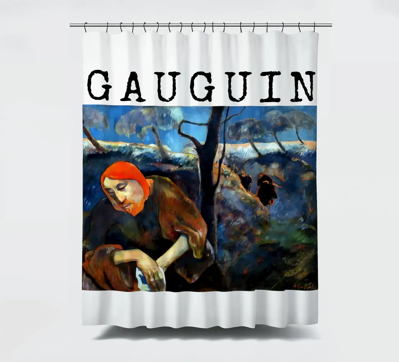 Cristo sul Monte degli Ulivi di Paul Gauguin tenda da doccia da tokovictory