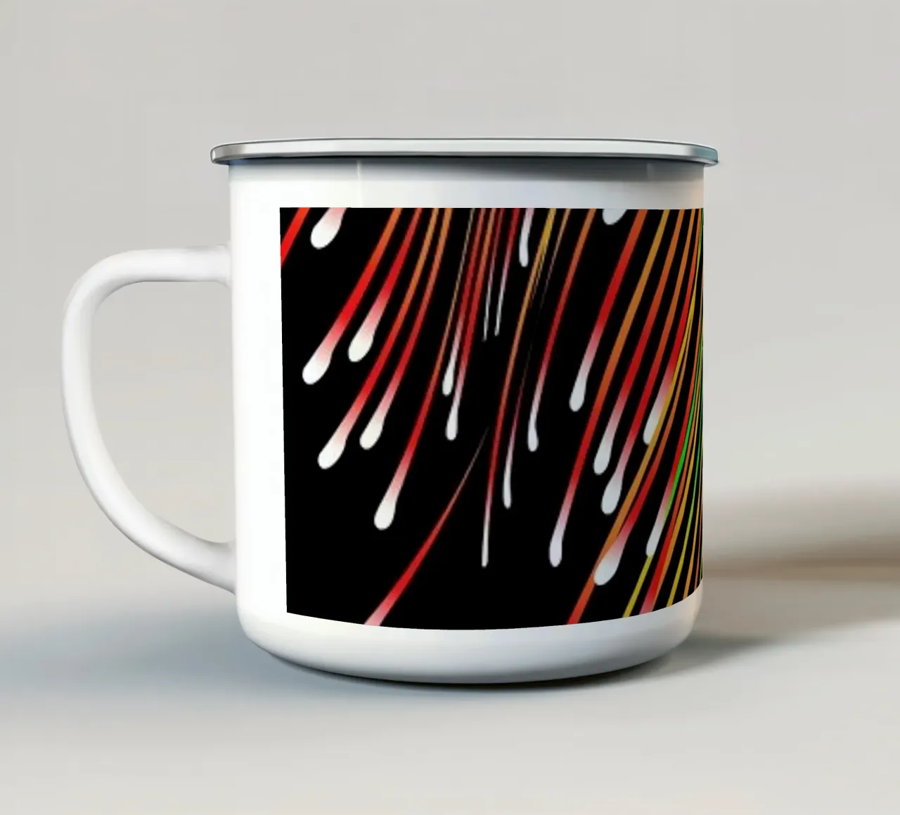 Exotika tazza in smalto da Angelo Cerantola