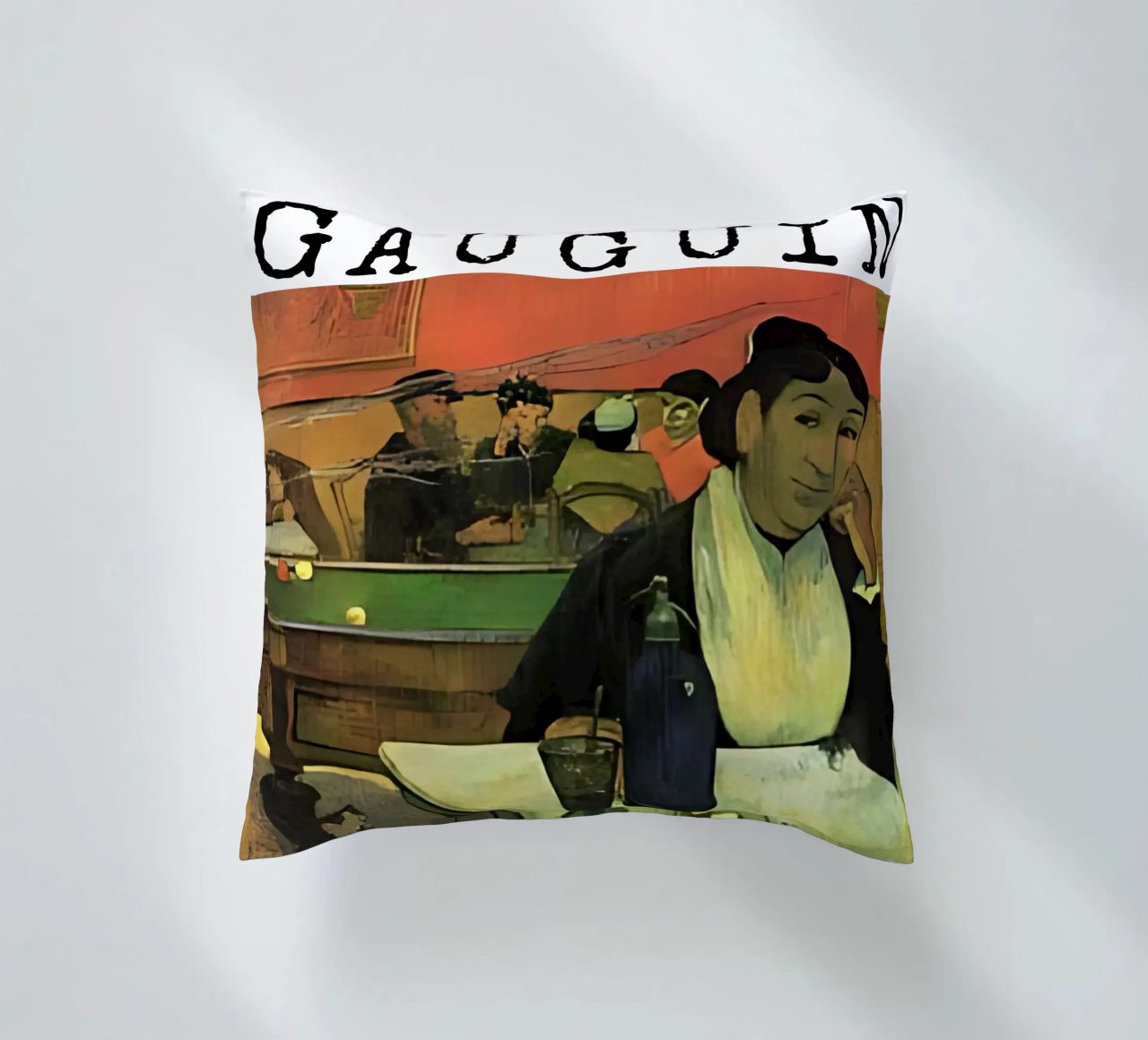Café de nuit, Arles par Paul Gauguin coussin de tokovictory