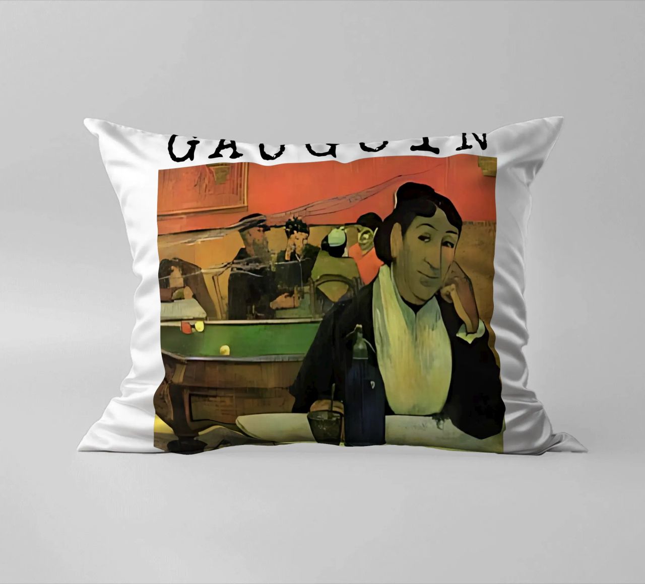 Café de nuit, Arles par Paul Gauguin coussin de tokovictory
