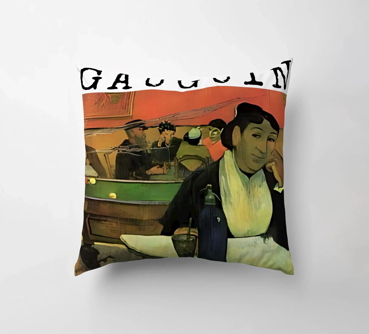 Café de nuit, Arles par Paul Gauguin coussin de tokovictory
