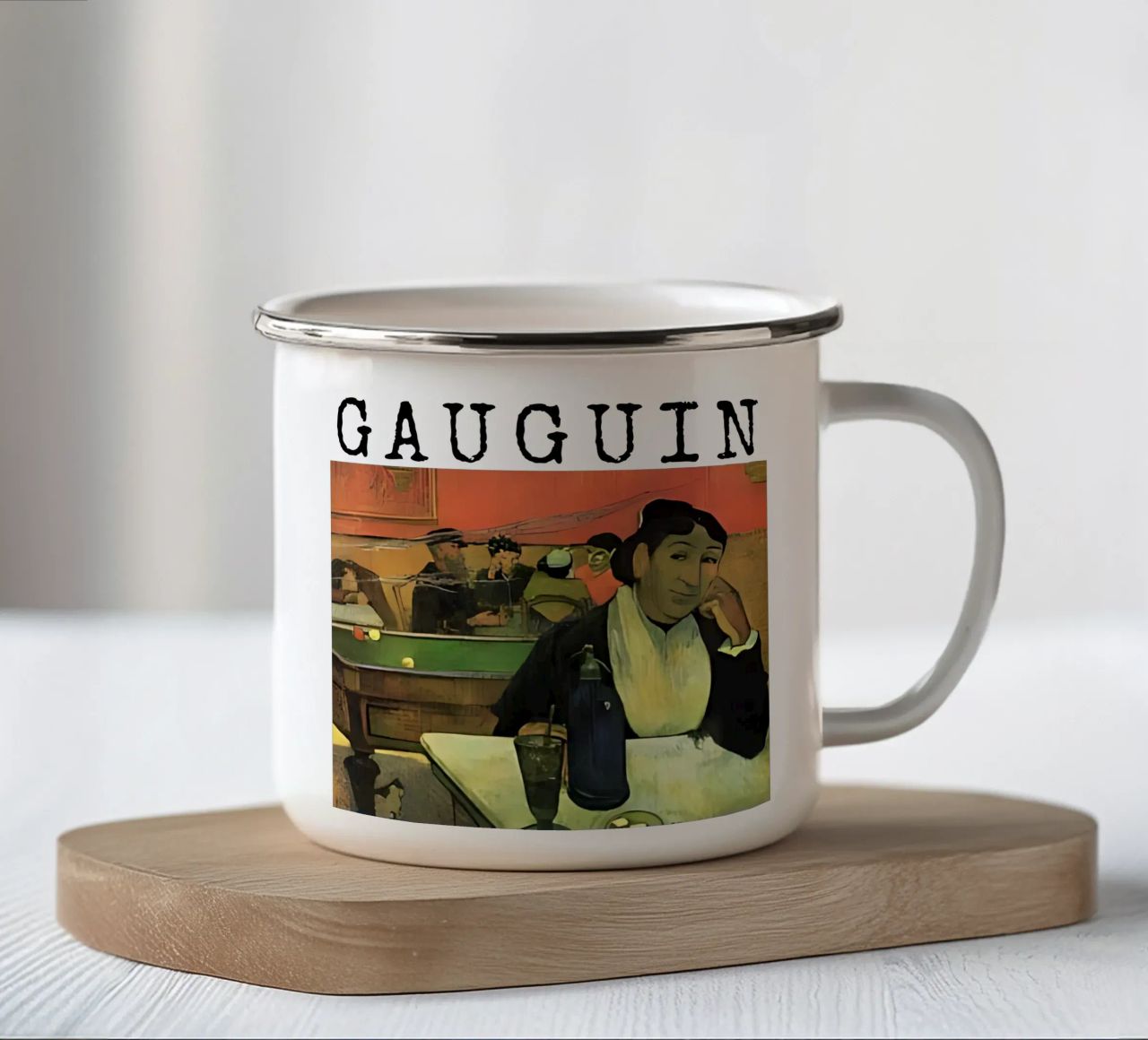 Caffè notturno, Arles di Paul Gauguin tazza in smalto da tokovictory