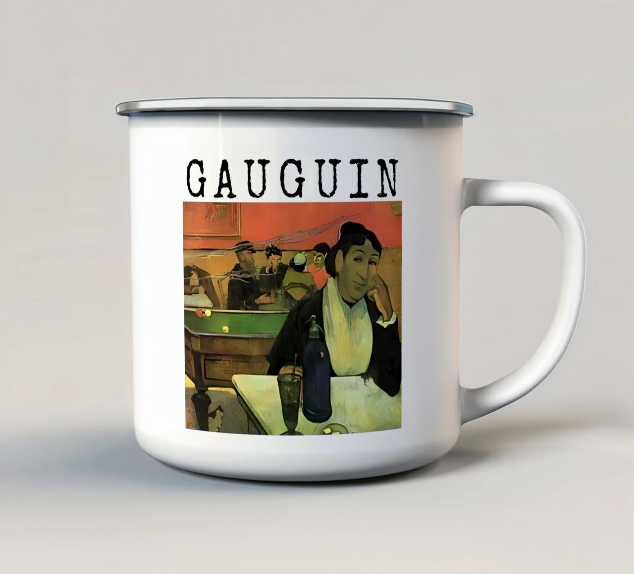 Caffè notturno, Arles di Paul Gauguin tazza in smalto da tokovictory