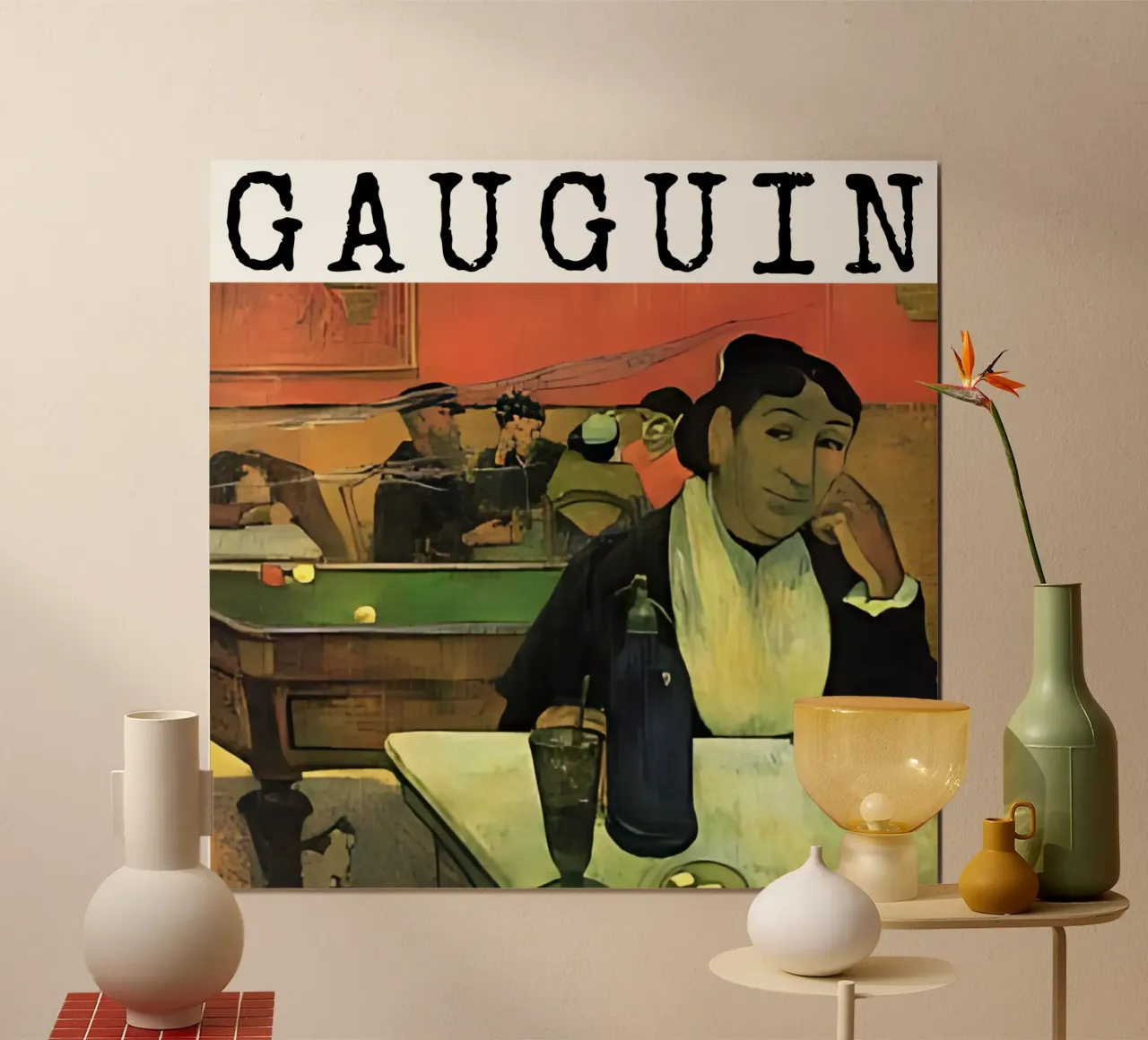 Caffè notturno, Arles di Paul Gauguin carta hahnemühle da tokovictory