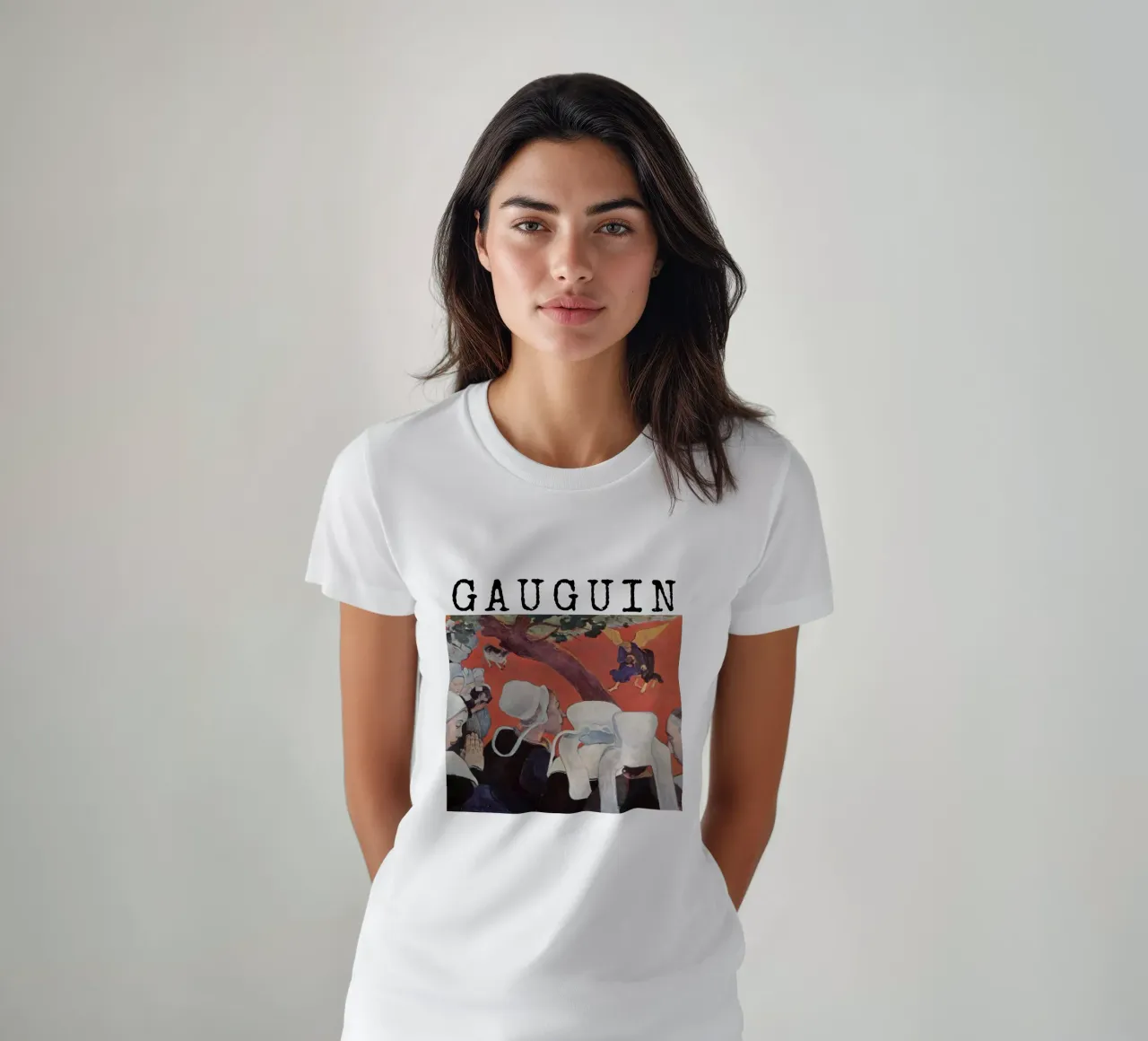Visione dopo il sermone di Paul Gauguin t-shirt da tokovictory
