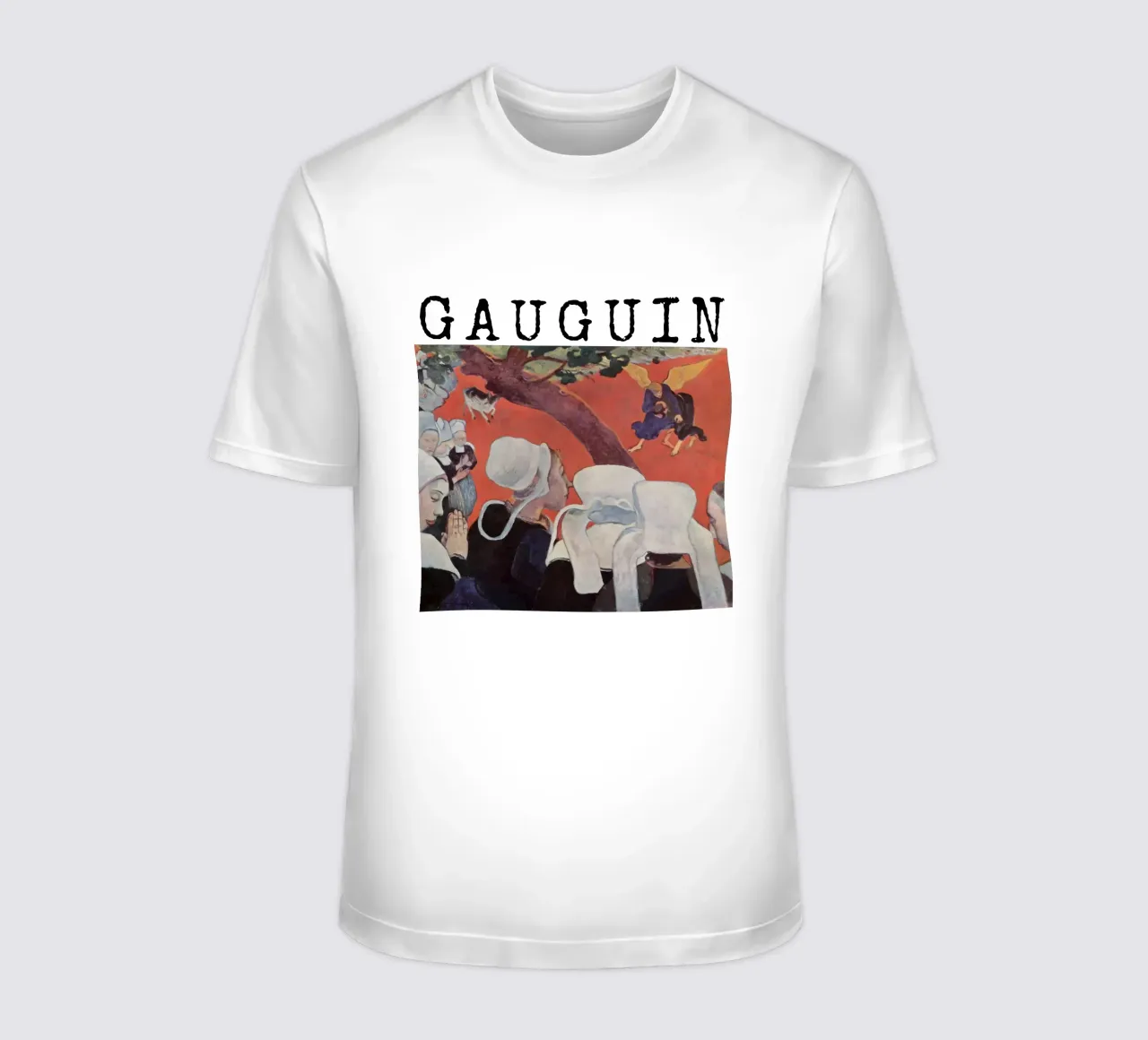 Visione dopo il sermone di Paul Gauguin t-shirt da tokovictory