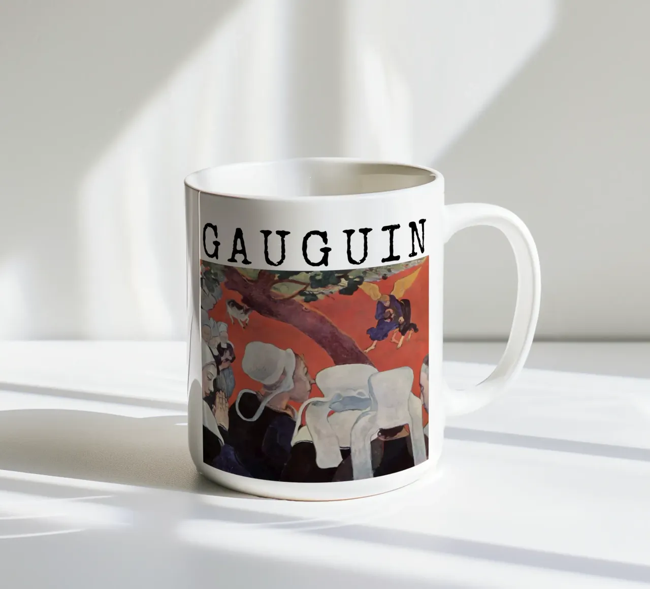 Visione dopo il sermone di Paul Gauguin tazza in ceramica da tokovictory