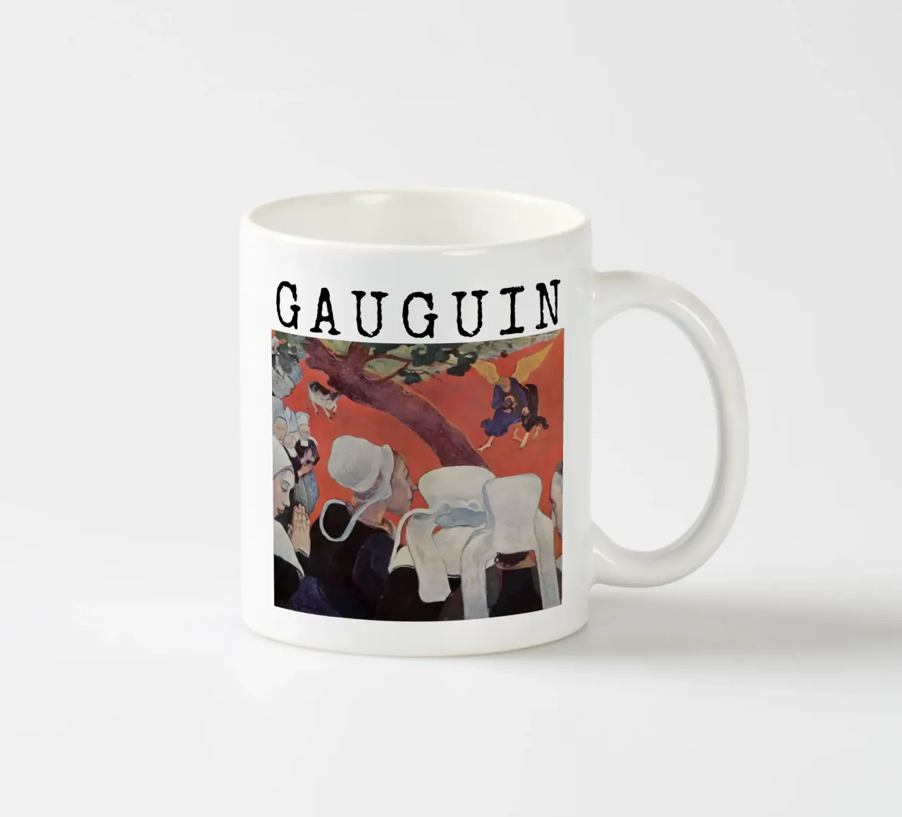 Visione dopo il sermone di Paul Gauguin tazza in ceramica da tokovictory