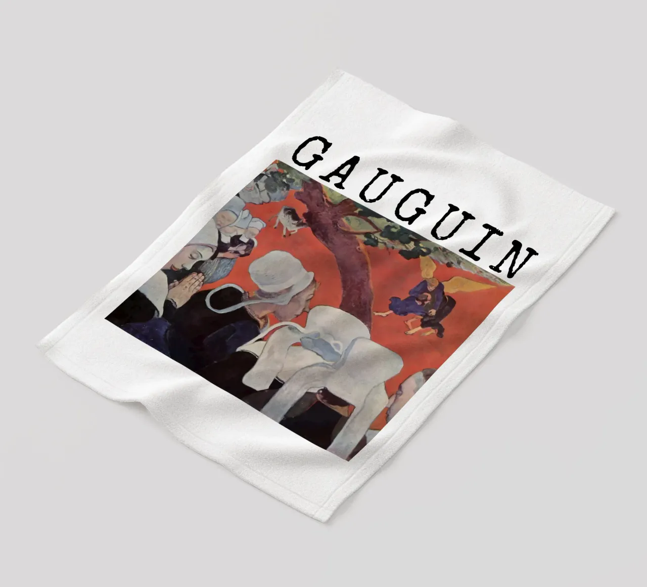 Visione dopo il sermone di Paul Gauguin coperta in pile da tokovictory