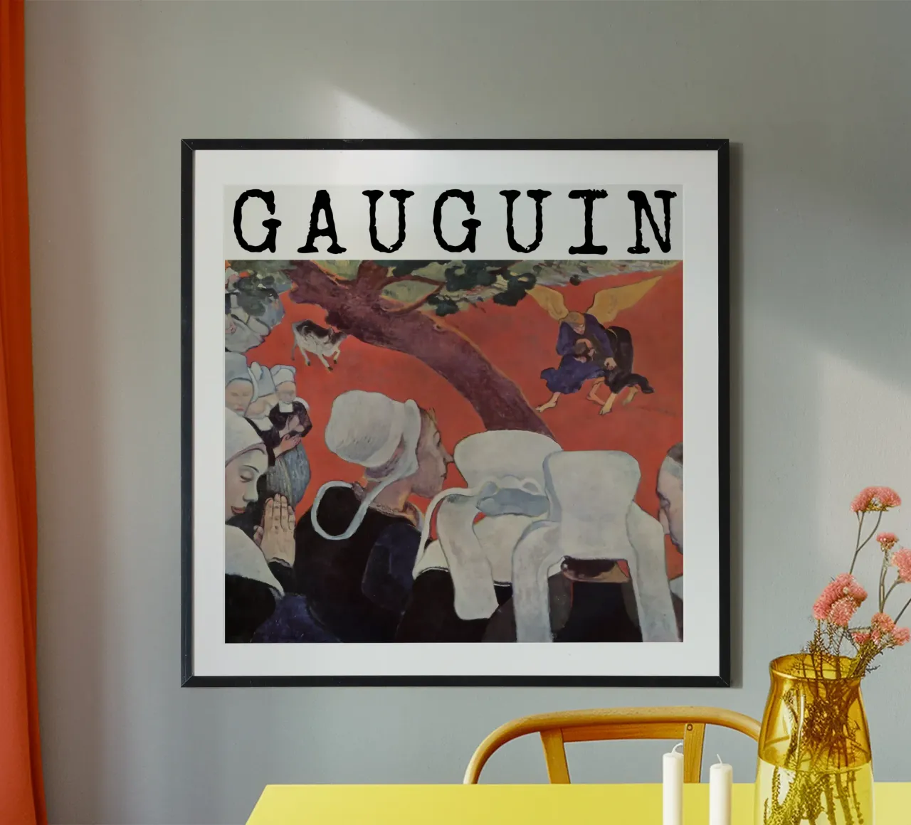 Visione dopo il sermone di Paul Gauguin carta hahnemühle da tokovictory