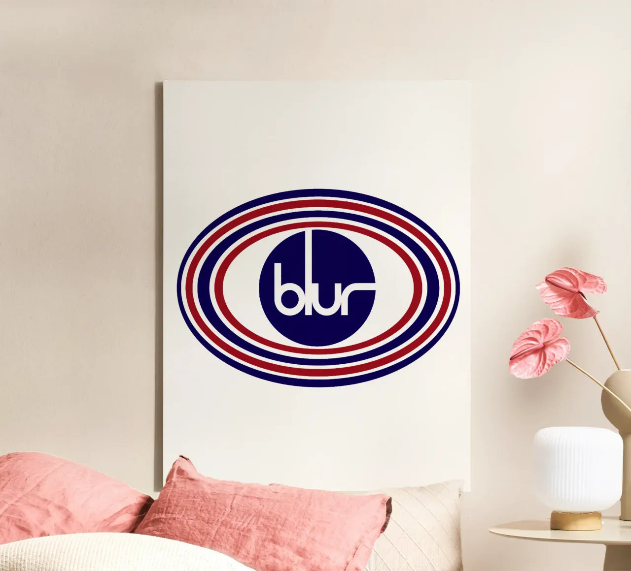 Blur tela con Cornice a cassetta da Rita Thompson Shop