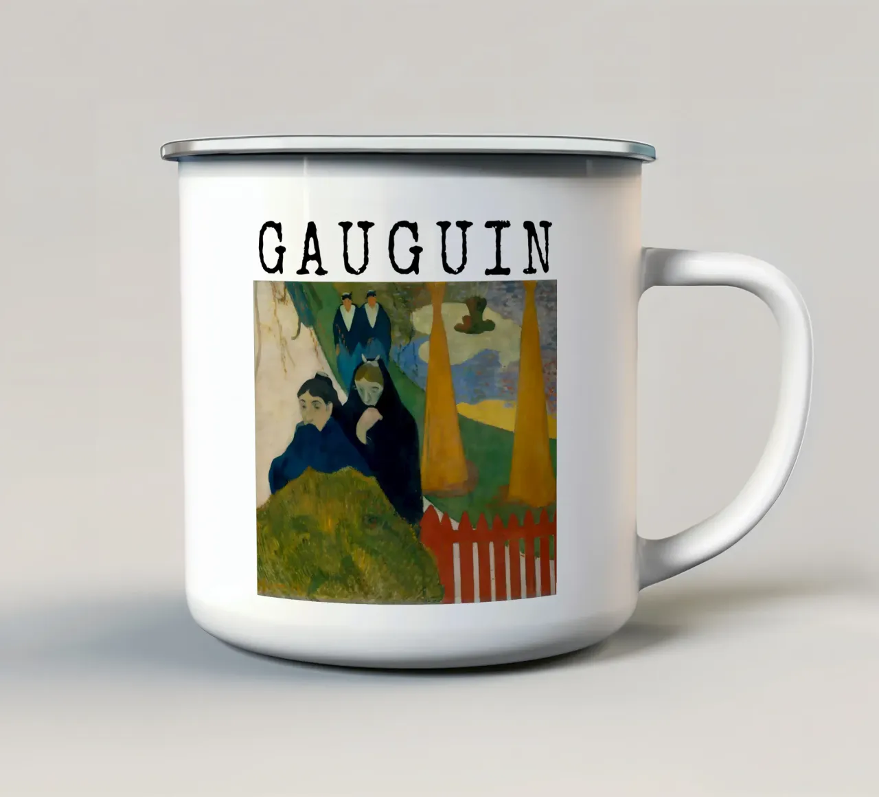 Arlésiennes (Mistral) di Paul Gauguin tazza in smalto da tokovictory