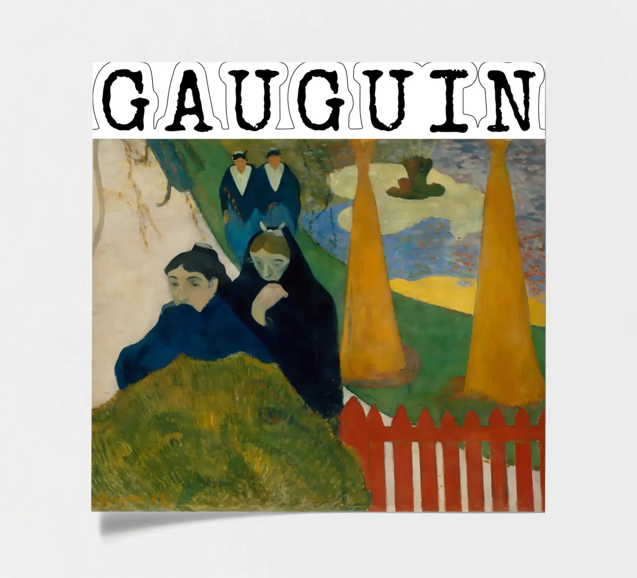 Arlésiennes (Mistral) di Paul Gauguin foglio adesivo da tokovictory