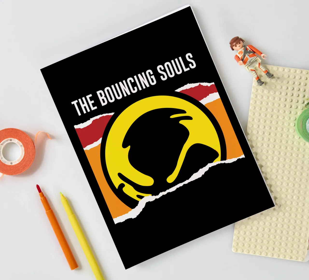 The Bouncing Souls notebook by Rita Thompson Shop