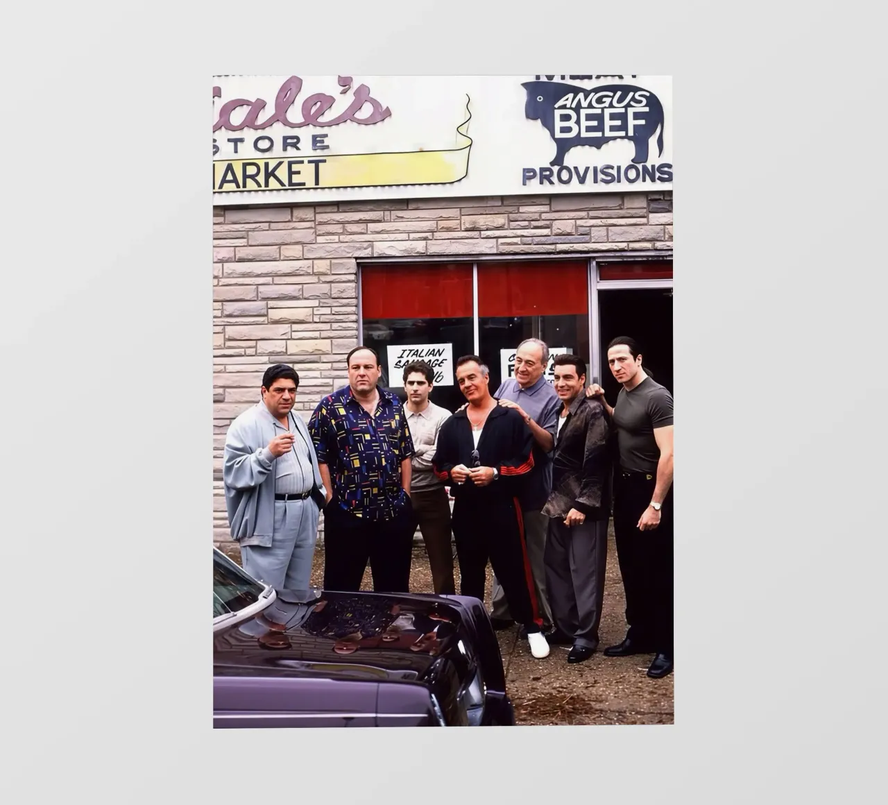 The Sopranos pellicola backlit da Attaboy Dsgn