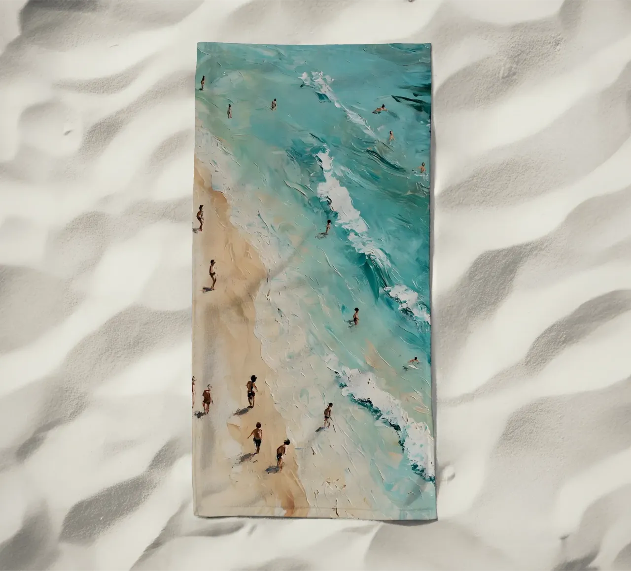 Beachside Ballet telo mare da Tinyverse Studio