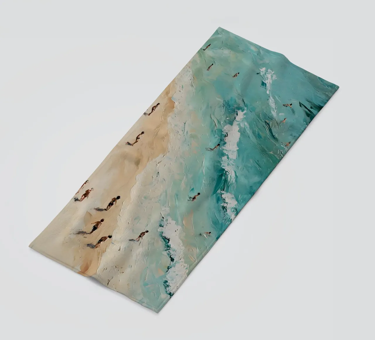 Beachside Ballet telo mare da Tinyverse Studio