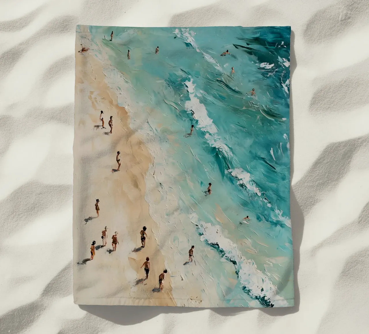 Beachside Ballet telo mare da Tinyverse Studio