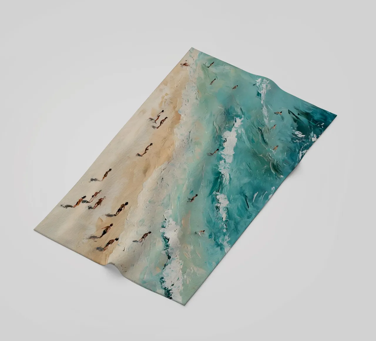 Beachside Ballet telo mare da Tinyverse Studio