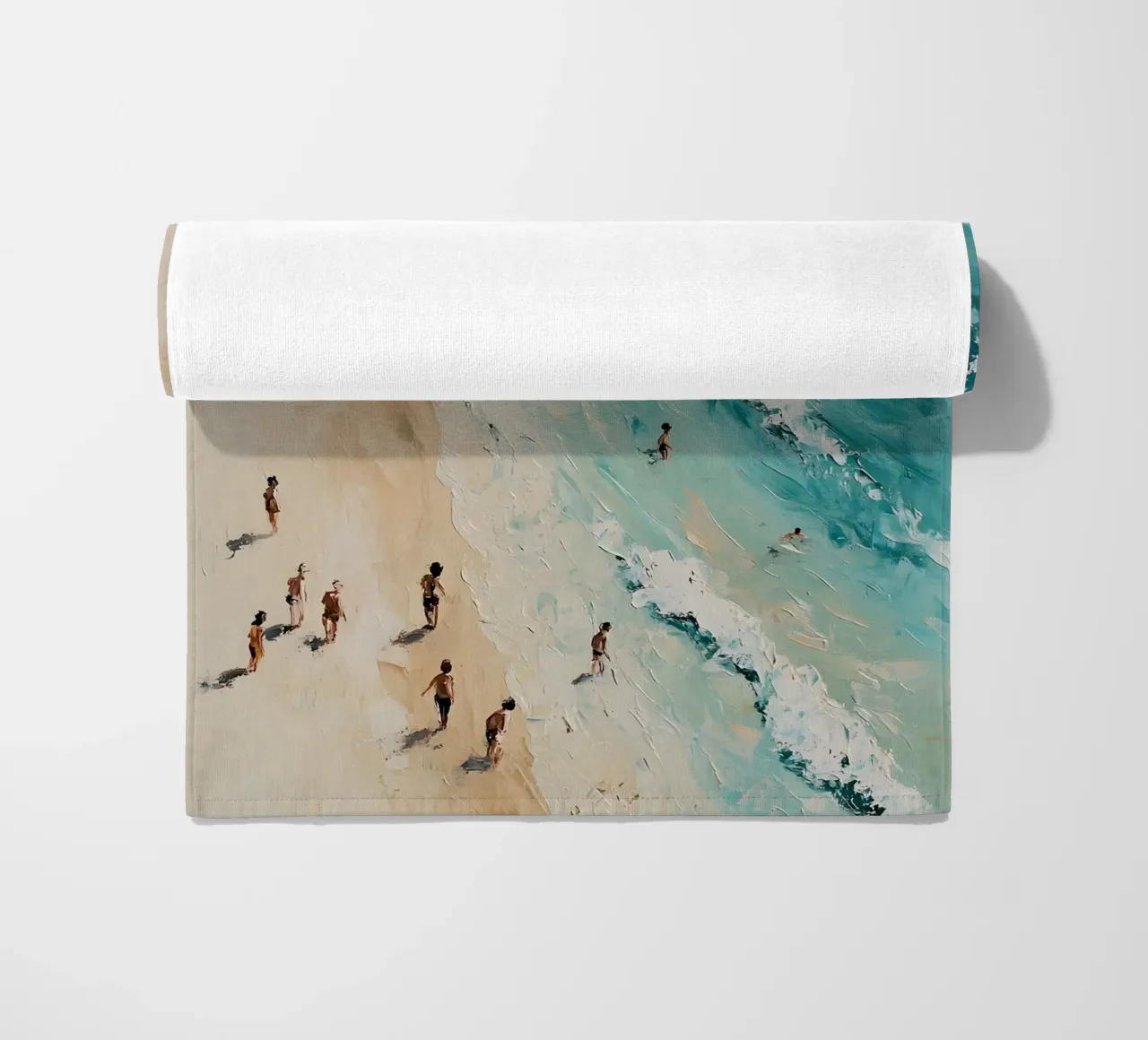 Beachside Ballet telo mare da Tinyverse Studio