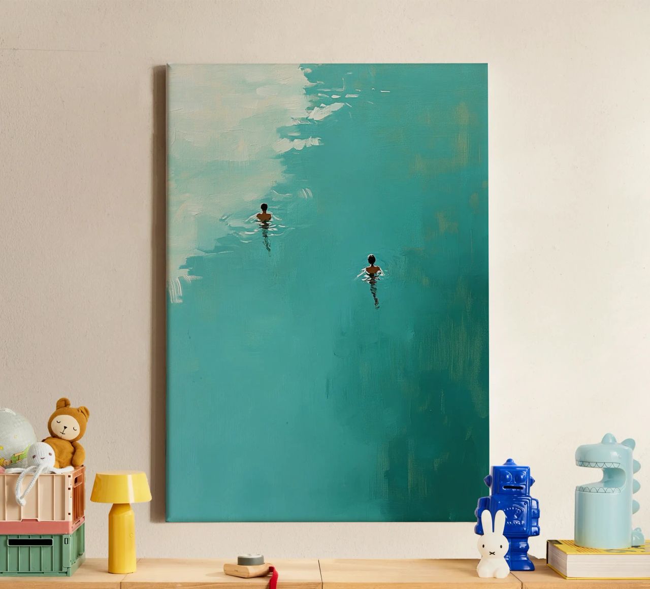 Parallel Currents canvas by Mosaic Dialogue