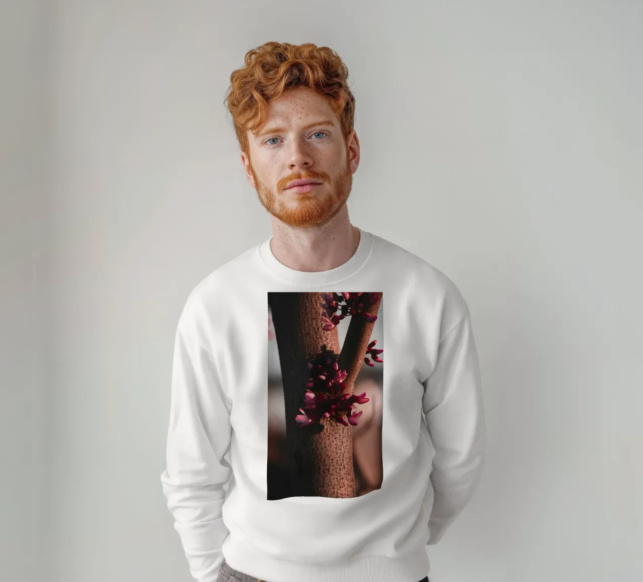 boomstam sweatshirt van Earthly Visions