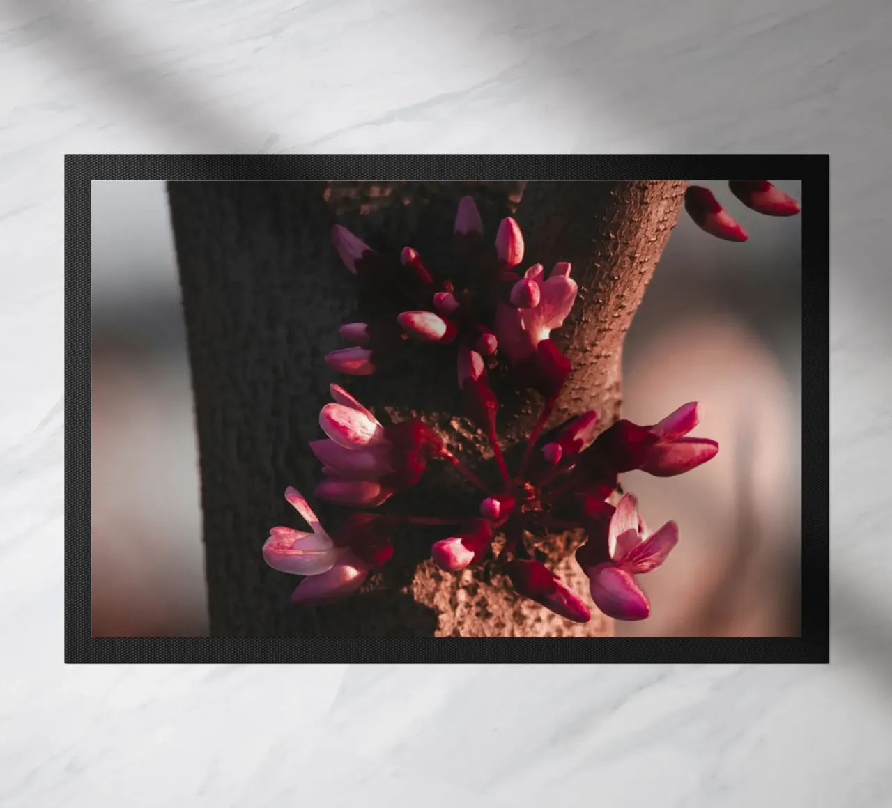 tree trunk doormat by Earthly Visions