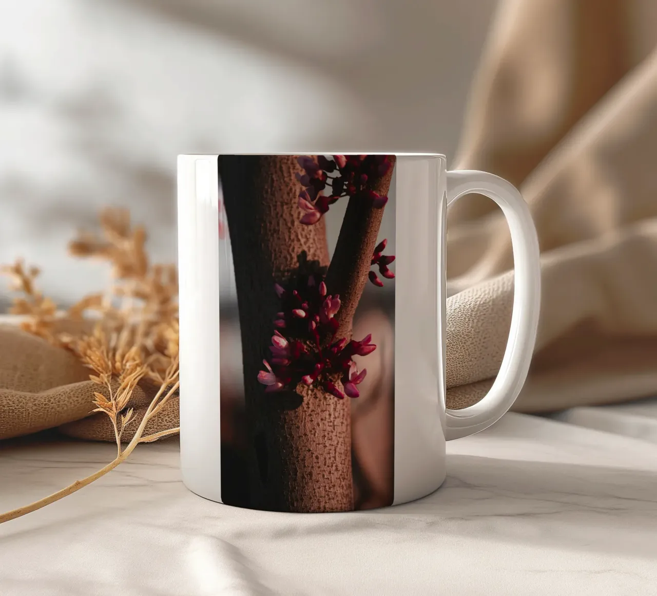 tronco d'albero tazza in ceramica da Earthly Visions