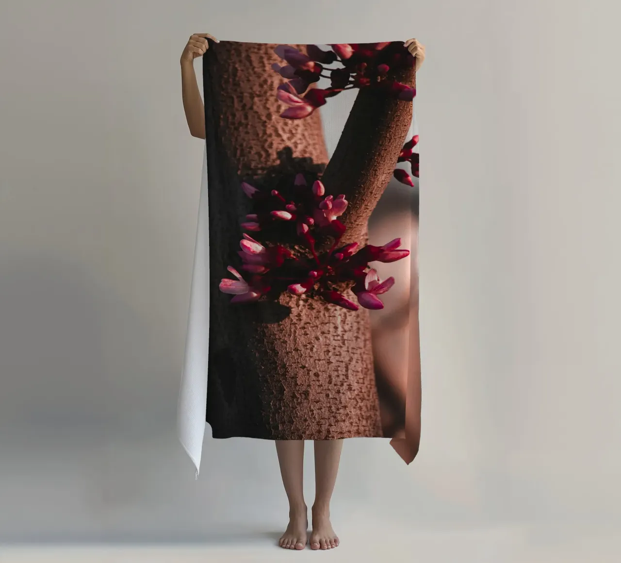 tronco d'albero telo mare da Earthly Visions