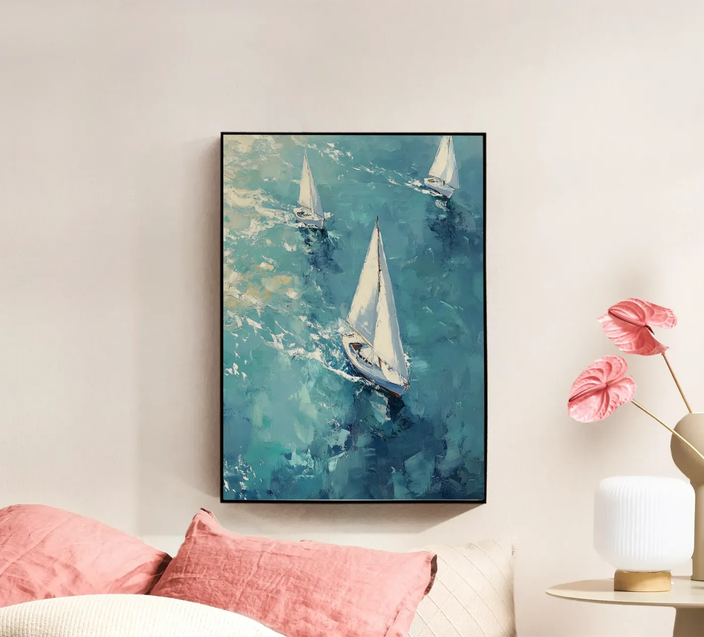 Ocean Parade acrylic glass by Tinyverse Studio