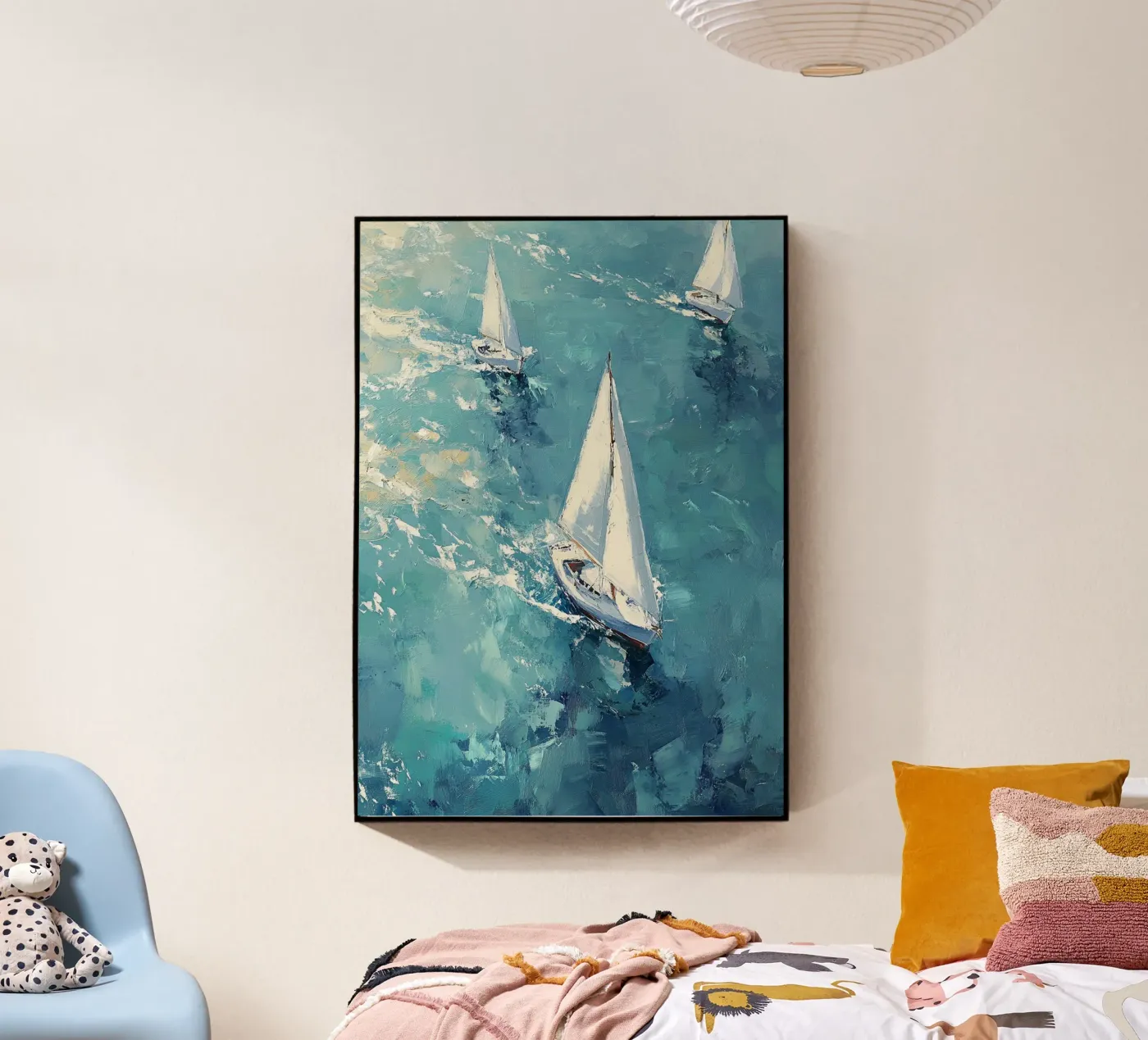 Ocean Parade Acryl-Glas von Tinyverse Studio