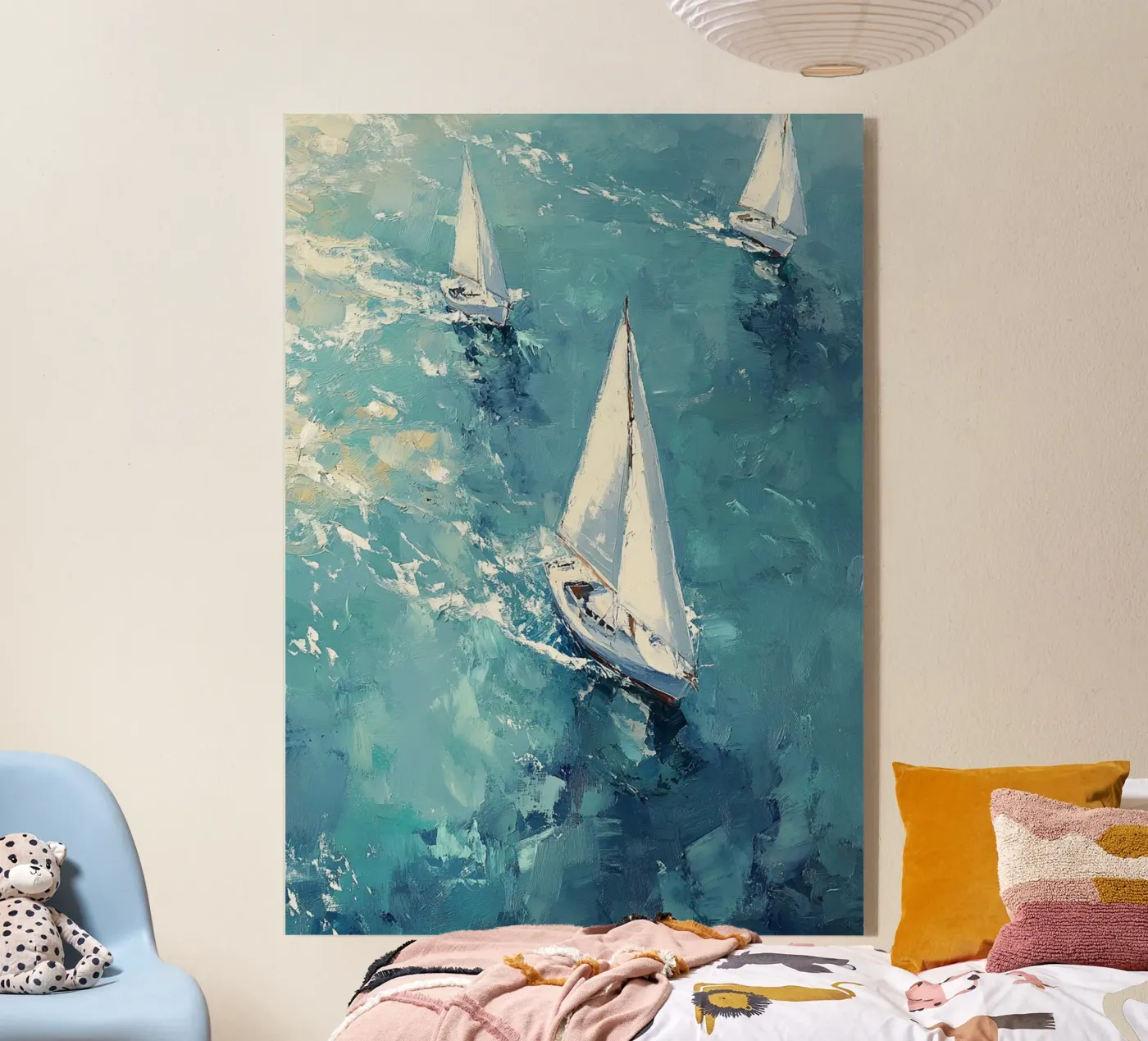 Ocean Parade Acryl-Glas von Tinyverse Studio