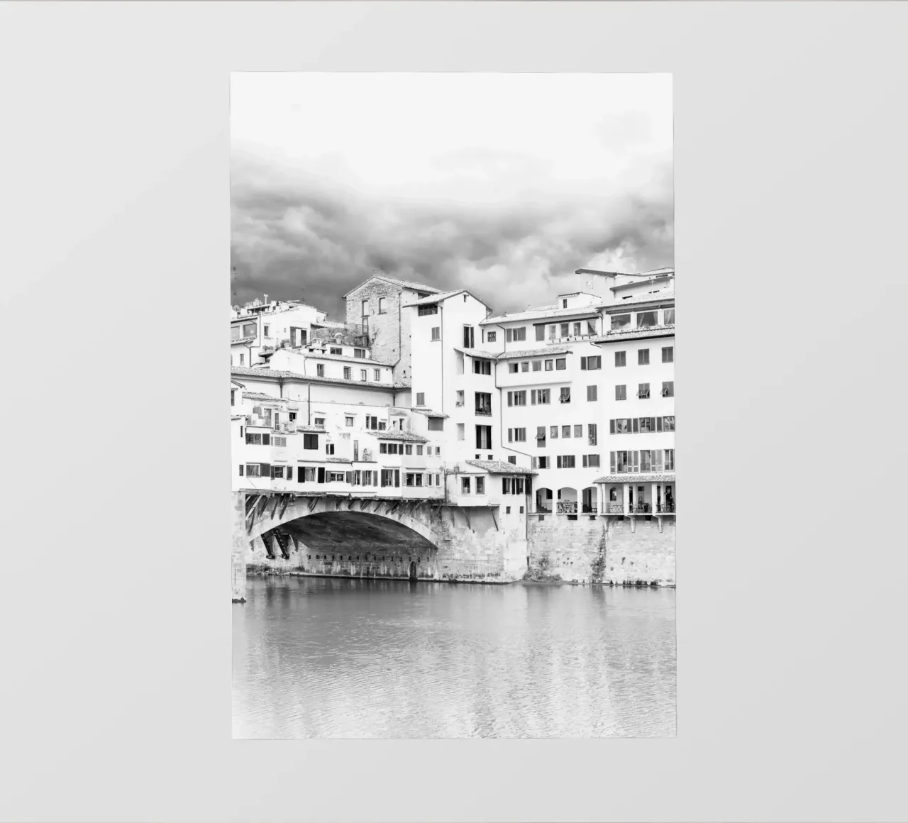 Ponte Vecchio in Florence pellicola backlit da photolovers