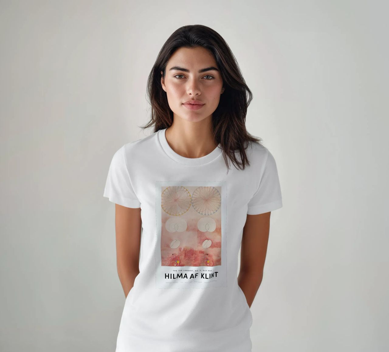 Hilma af Klint - The Ten Largest, No. 9 II t-shirt da Vintage by JUNIQE