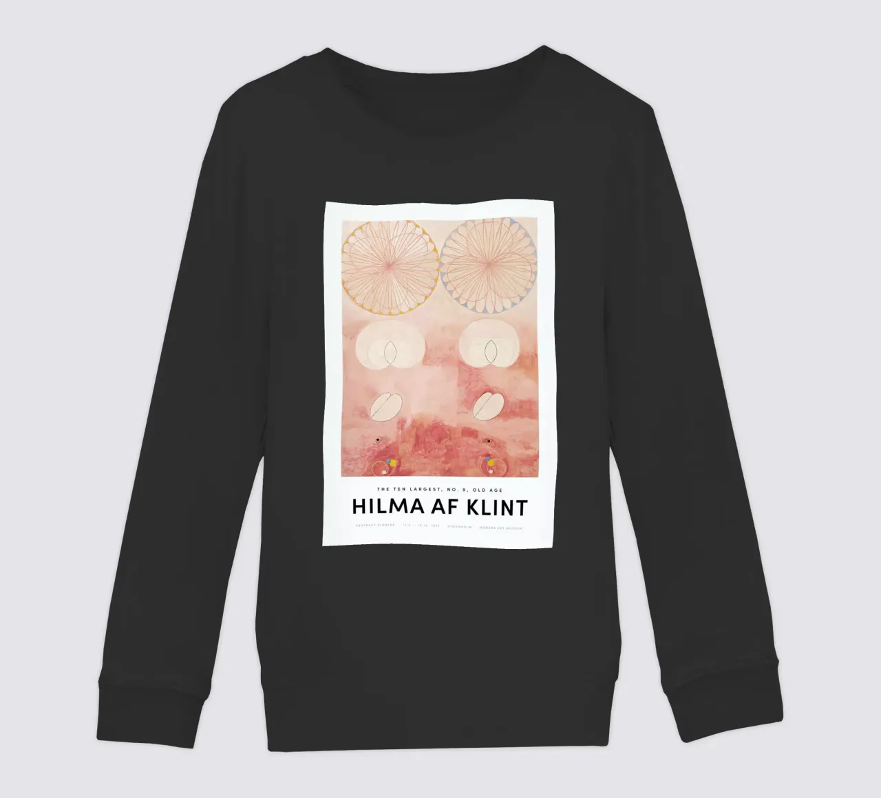 Hilma af Klint - The Ten Largest, No. 9 II felpa bambino da Vintage by JUNIQE