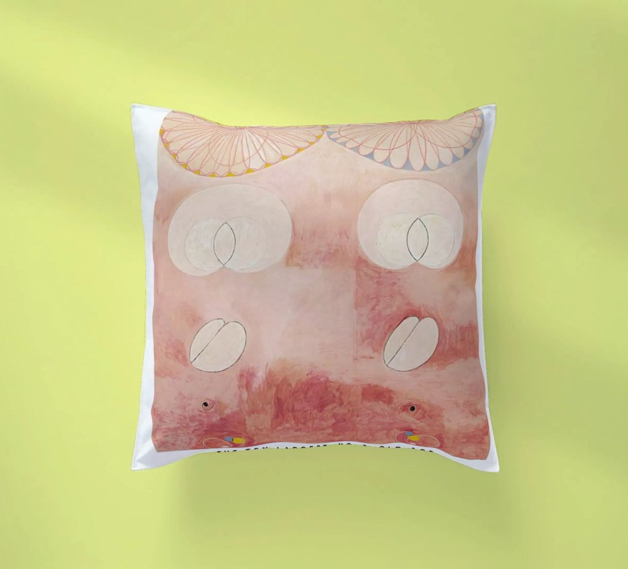 Hilma af Klint - The Ten Largest, No. 9 II cuscino da Vintage by JUNIQE