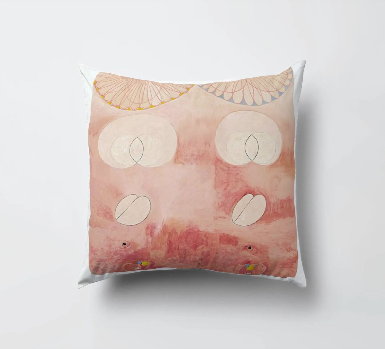 Hilma af Klint - The Ten Largest, No. 9 II cuscino da Vintage by JUNIQE
