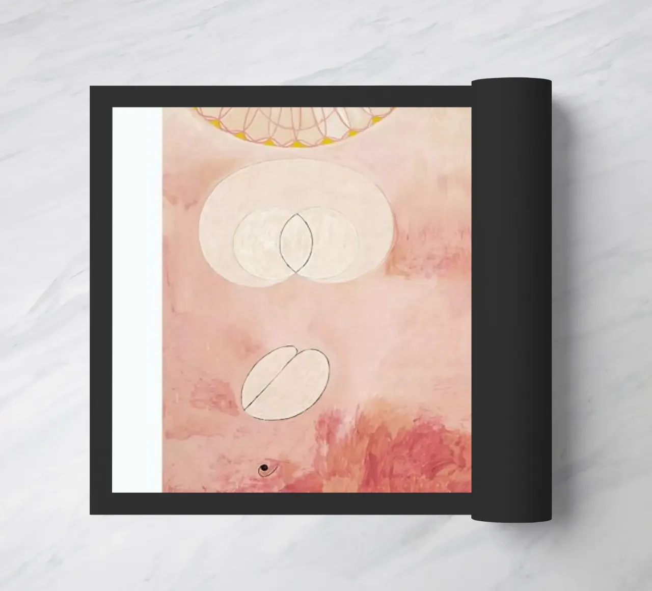 Hilma af Klint - The Ten Largest, No. 9 II deurmat van Vintage by JUNIQE