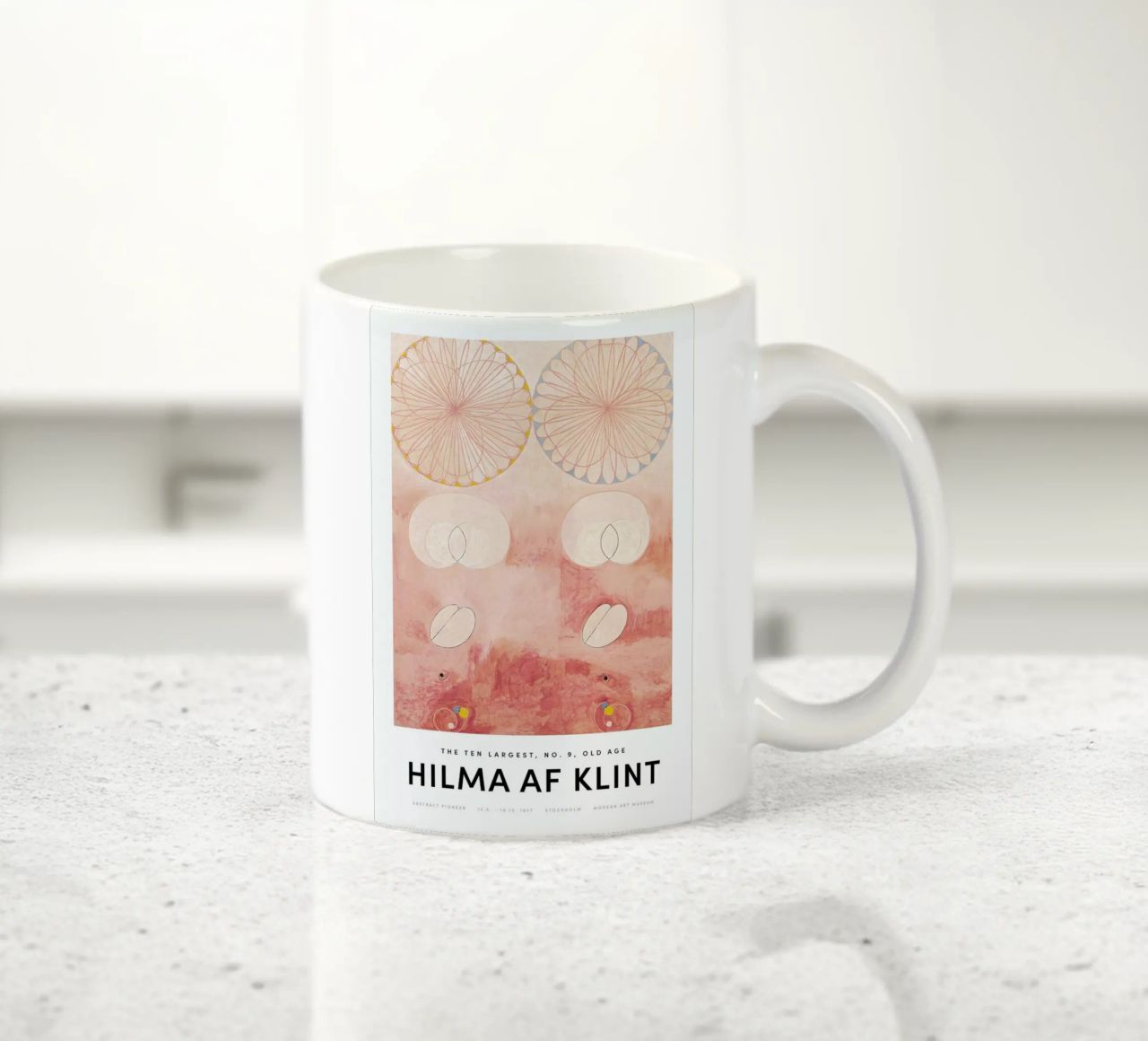 Hilma af Klint - The Ten Largest, No. 9 II tazza in ceramica da Vintage by JUNIQE