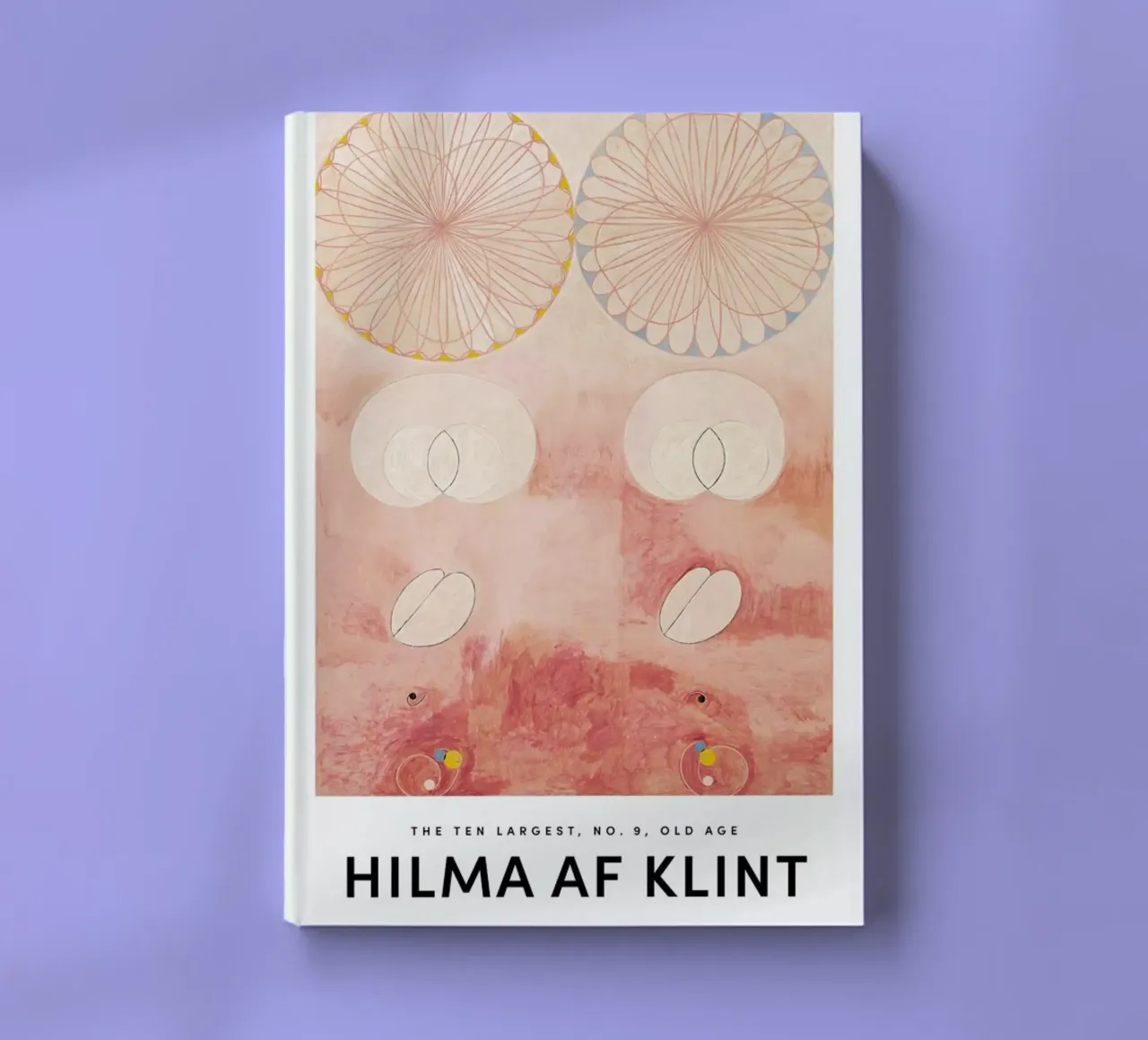 Hilma af Klint - The Ten Largest, No. 9 II notebook by Vintage by JUNIQE