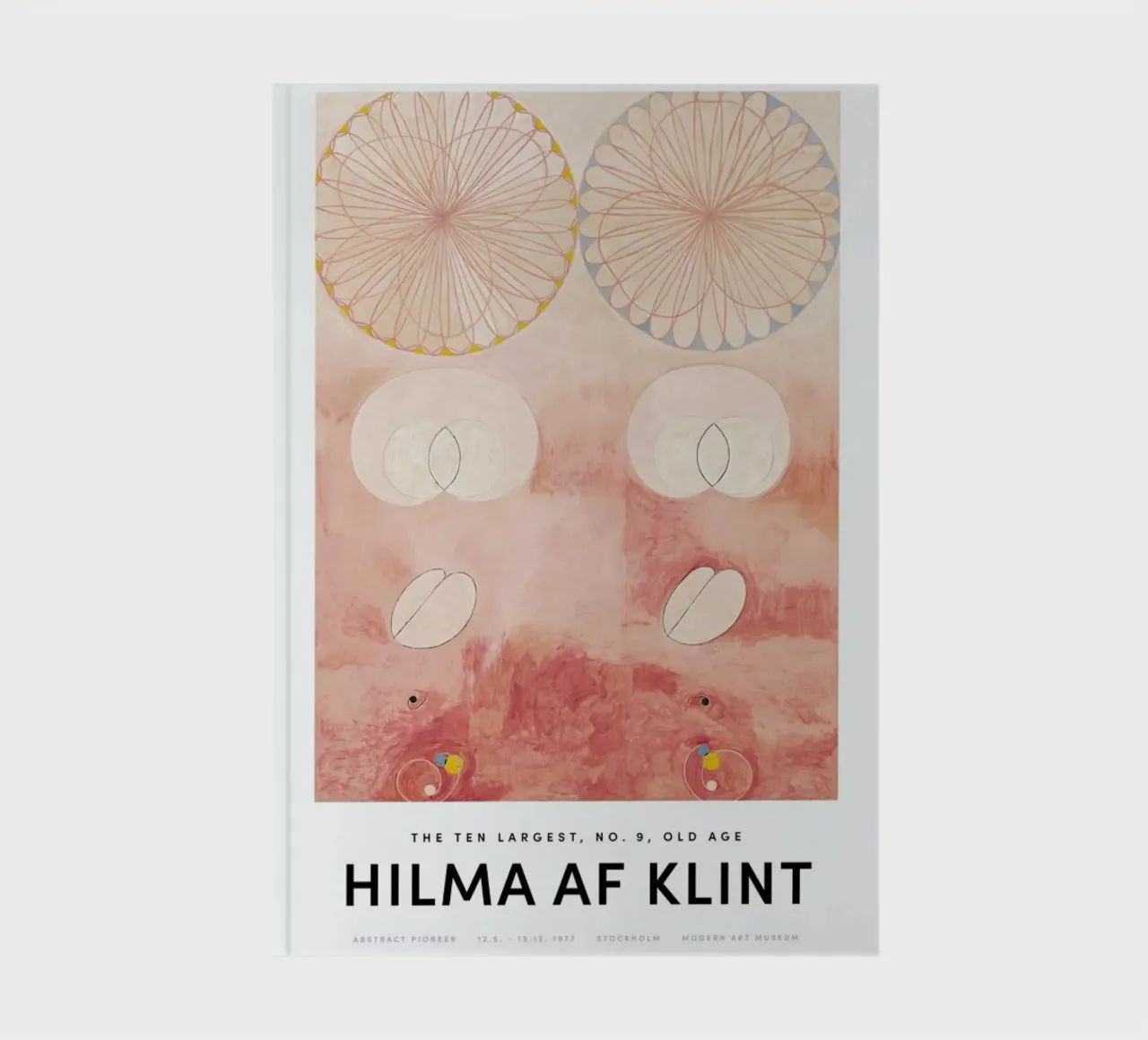 Hilma af Klint - The Ten Largest, No. 9 II notebook by Vintage by JUNIQE