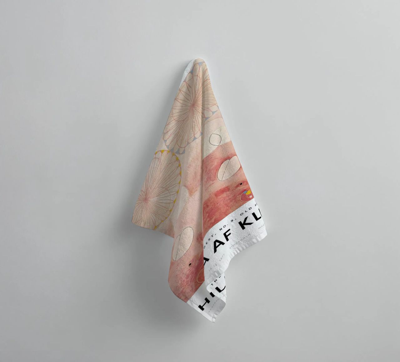 Hilma af Klint - The Ten Largest, No. 9 II asciugamano da bagno da Vintage by JUNIQE