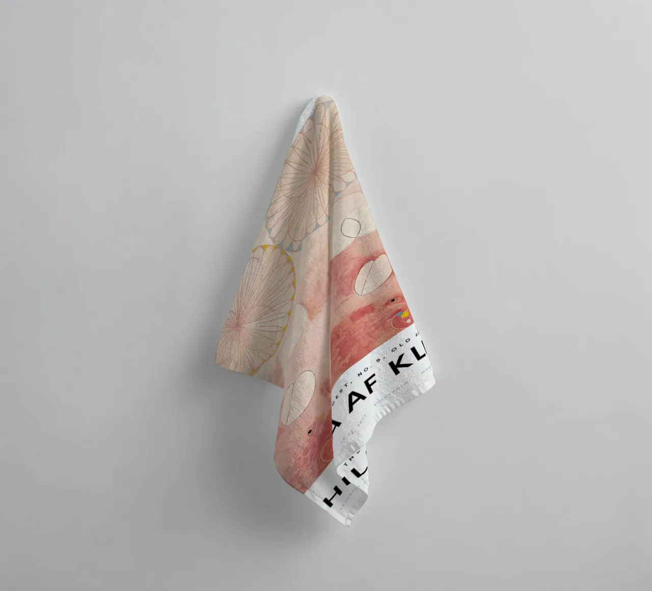 Hilma af Klint - The Ten Largest, No. 9 II asciugamano da bagno da Vintage by JUNIQE