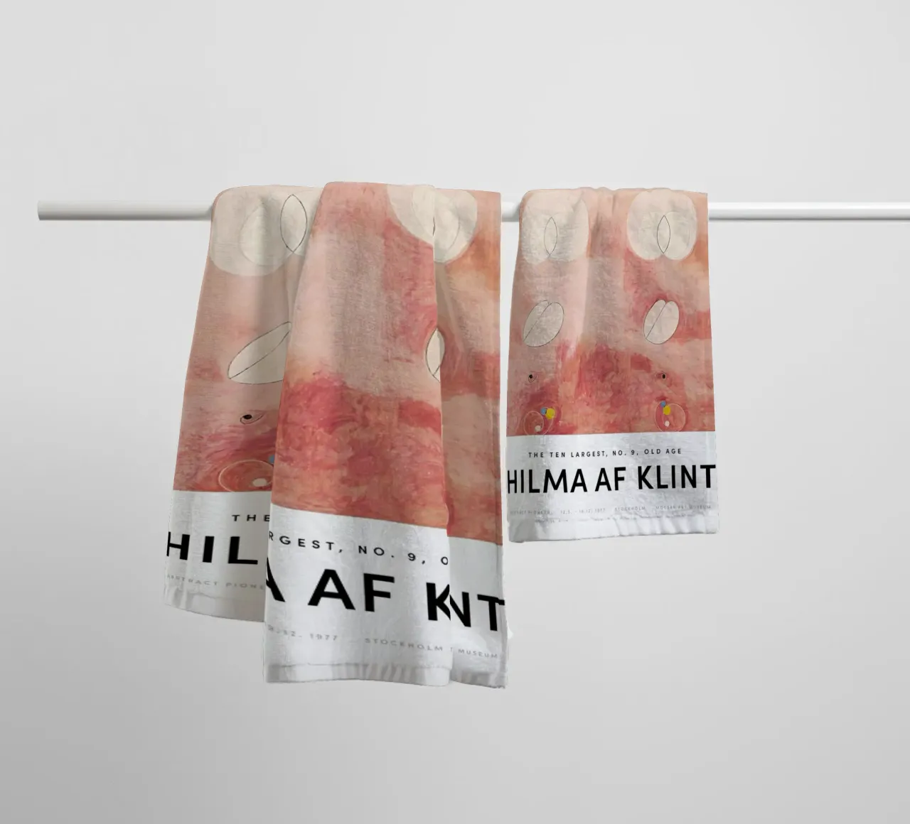 Hilma af Klint - The Ten Largest, No. 9 II towel by Vintage by JUNIQE